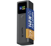 VARTA Batterie Externe 27000 mAh Haute Vitesse, Recharge Ultra-Rapide 140 W, 2X USB-C, 1x USB-A, pour Ordinateur Portable, Smartphone, Tablette, adapté au Transport aérien, câble 140 W Inclus