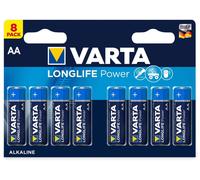 VARTA Jeu de 8 piles 1,5V LR6/AA 4008496559510