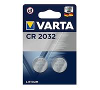2 Piles CR2032 Varta Bouton Lithium 3V