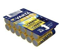 VARTA Piles AA, lot de 12, Longlife, Alcalines, 1,5V, adaptées aux télécommandes, réveils, radios, horloges murales, Made in Germany