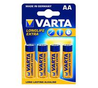 VARTA-Batterie LONGLIFE EXTRA AA LR6 (Mignon) pack of 4 Home Day Light LED Ice A