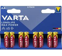 VARTA Batterie Longlife MaxPower Alka. AA Mignon LR6 1.5V 1Bli=8St