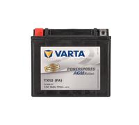 VARTA Batterie moto 10 Ah / 170 A Powersports Active AGM - longue durée de vie, préchargée, sans entretien, adaptée aux motos, scooters, quads, jet-skis et motoneiges, noire, Noir