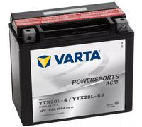 Varta Batterie moto Powersports AGM YTX20L-4 / YTX20L-BS
