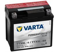 Varta Batterie moto Powersports AGM YTX5L-4 / YTX5L-BS