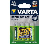 Varta Batterie Rechargeable Accu Mignon AA Ready 2 Use NiMH 2600mAh 5716 - 4er Blister