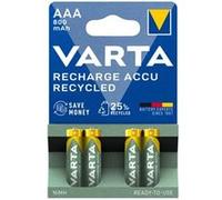 - Batterie - recyclé 4 x AAA / HR03 - NiMH - (rechargeables) - 800 mAh