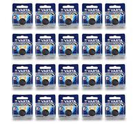 Varta Batterien Electronics CR2016 Lot de 20 Piles Bouton au Lithium 3 V