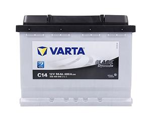 Varta Black Dynamic C14 Batterie Voitures, 12 V 56Ah 480 Amps (En)