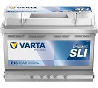 Varta Black Dynamic E13 Batterie Voitures, 12 V 70Ah 640 Amps (En)