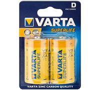 Varta Piles salines Superlife 2020 Mono D LR20 – Blister de 2