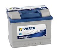 Varta Blue Dynamic D43 Batterie Voitures, 12 V 60Ah 540 Amps (En)