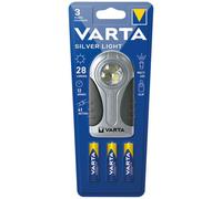 VARTA - Boîtier plat led silver light 3x LR03 incluse blister