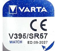 VARTA Button Cell 395, Varta V395, V399, SR57, SR927SW, 55mAh