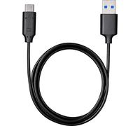 VARTA Câble USB A avec adaptateur USB Type C, longueur de cable 1m, câble de données, Speed Charge & Sync, pour laptop, tablette, smartphone, système de navigation, E-Reader, casque Bluetooth