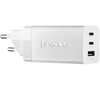 VARTA Chargeur 65W, charge jusqu'à 3 appareils en même temps, High Speed Charger, pour ordinateurs portables, smartphones, super léger et compact, adaptateur d'alimentation