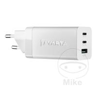 VARTA chargeur de batterie USB 230V GAN 65W USB + USB-C 3.25 A