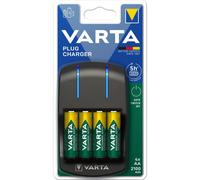 VARTA-Chargeur de piles Varta + 4 piles AA