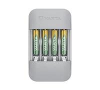 Varta Chargeur de piles rondes Eco Charger Pro – NiMH LR03 (AAA), LR6 (AA)