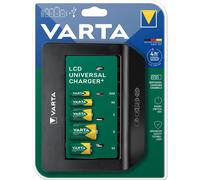 VARTA Chargeur pour 2/4 AA/AAA/C/D ou 1x 9V, 4X AA 2600 mAh