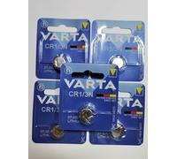 Varta CR 1/3 N Varta (6131) Lot de 5 piles au lithium 1BL