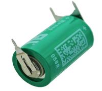 Varta CR1/2AA Pile lithium 6127 avec 3 Print Cosse à souder, contact positif 2, négatif 1, pas de 10mm