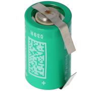 Varta CR1/2AA Pile lithium 6127 avec languette à souder en forme de U
