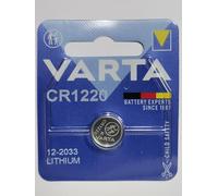 VARTA CR1220 LOT DE 1 PILE AU LITHIUM 3V