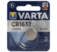 Varta CR1632 Pile au lithium 3 volts 140mAh