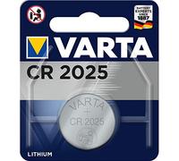 Varta Pile bouton CR2025 Lithium 3 V non rechargeable – argent 20 mm