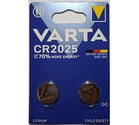 Pile bouton Varta CR2025Bli1 3,0 V/157 mAh/lithium CR 2025 (VE1)