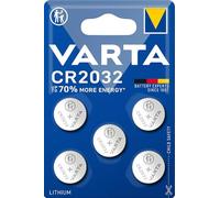 5 piles CR 2032 VARTA en blister dont 1 gratuite