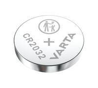 Varta CR2032 Pile Bouton Lithium 3V 220mAh, Dimensions 20mm x 3.2mm, Poids 3g, Conditionnement Blister Unitaire, Référence 06032-101-401