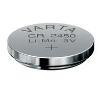 Varta CR2450 pile bouton lithium 3V 560mAh - lot de 5