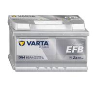 VARTA D54 Silver Dynamic EFB 65Ah 650A Start-Stop Batterie de voiture 565500065