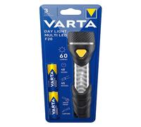 Varta Day Light Multi LED F20 Noir, Argent, Jaune Lampe torche