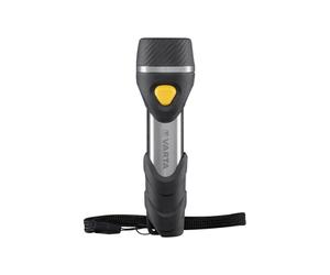 Varta Day Light Multi LED F10 Lampe Porte-Clés Aluminium/Noir 20lm, 5 LEDs, 1xAA Alcaline, Autonomie 8h, Corps ABS/Aluminium/Caoutchouc, IP non spécifié
