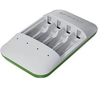 Varta Eco Charger Pro Chargeur de piles rondes NiMH LR03 (AAA), LR6 (AA)