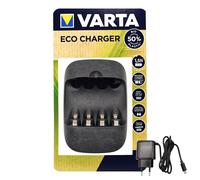 VARTA Éco Chargeur AA & AAA Chargeur De Batteries Charge Rapide