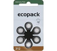 60 piles auditives VARTA ecopack marron 312 (10 x blister de 6) + chiffon de ...