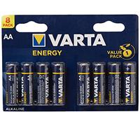 Varta Piles AA Energy - Alcalines 1,5 V 2960 mAh - Blister de 8