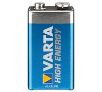 Varta High Energy 9 V Block piles alcaline 9 V Pile non-rechargeable (alcaline 9 V)
