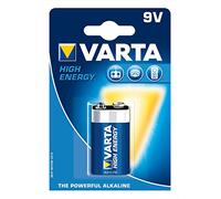 Varta High Energy 9V Block batterie non rechargeable