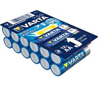 Varta High Energy - Pack de 12 Piles alcalines (AA) Couleur Bleu