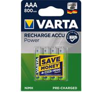 Varta HR3 Akku Micro Power 800mAh 4-er Blister / prêt à l'emploi