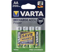 Varta HR6 Batterie Mignon 2100mAh 4-er Blister / prêt à l'emploi