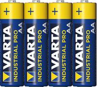 Pile industrielle - pack de 4 piles - LR06 - AA VARTA