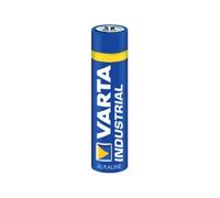 Varta Industrial Pile Alcaline AAA 1.5V, Pack de 4, Usage Unique, Format Cylindrique - Référence 04003-211-304