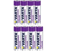 Varta Jeu de piles LR03, LR6 8 pc(s)