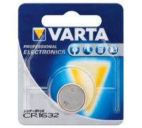VARTA KNOPFZELLE CR1632 - 156.68.76 - 1PIECE BLISTER pour les clés de voiture, calculatrices, appareils photo, montres et autres applications électroniques